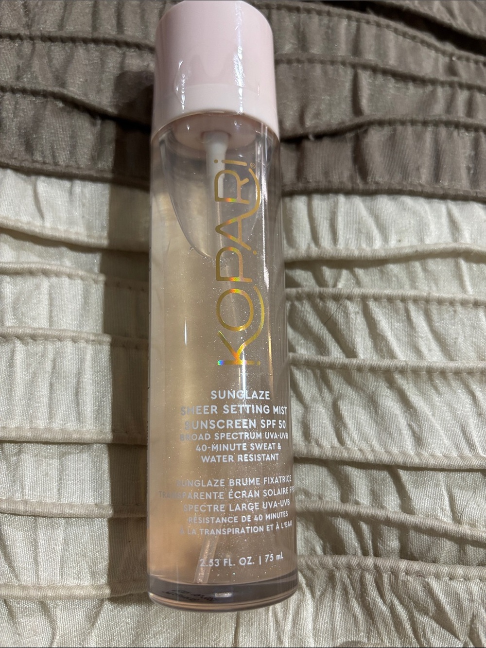 Kopari Sunglaze Sheer Setting Mist  spf 50